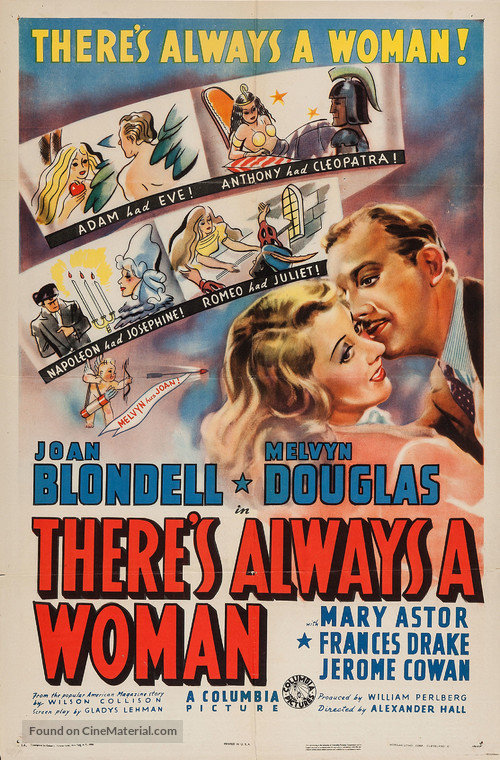 There&#039;s Always a Woman - Movie Poster