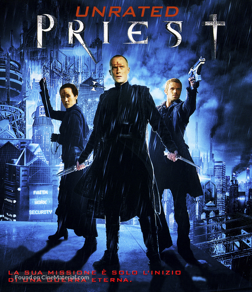 Priest - Italian Blu-Ray movie cover