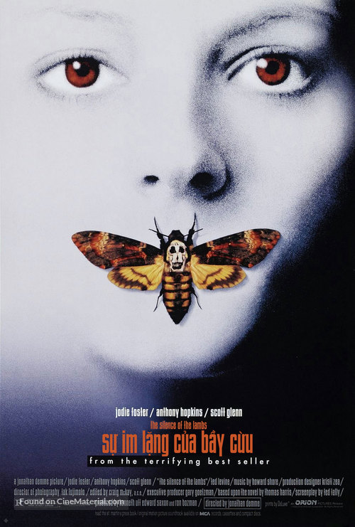 The Silence Of The Lambs - Vietnamese Movie Poster
