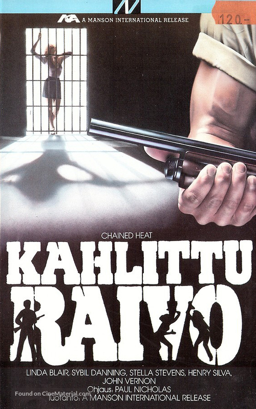 Chained Heat - Finnish VHS movie cover