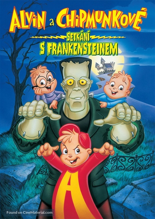 Alvin and the Chipmunks Meet Frankenstein - Czech DVD movie cover