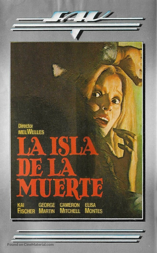 Isla de la muerte, La - Spanish VHS movie cover