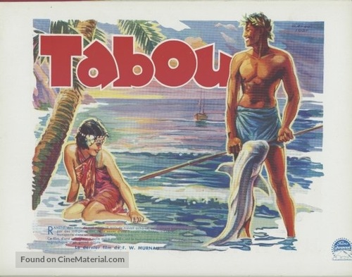 Tabu - French Movie Poster