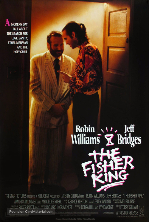 The Fisher King - Canadian Movie Poster