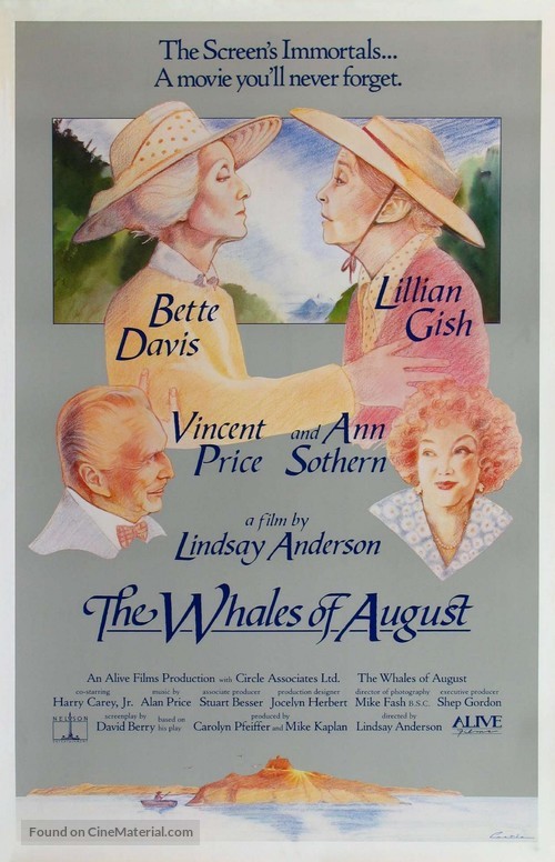 The Whales of August - Movie Poster