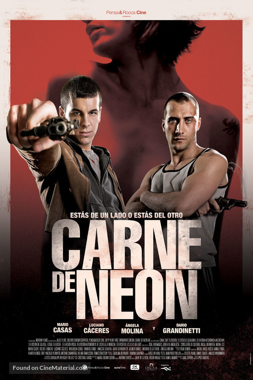 Carne de ne&oacute;n - Argentinian Movie Poster