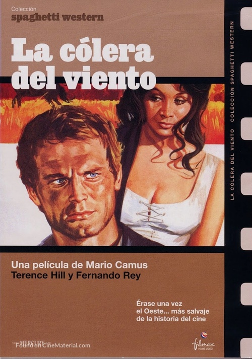 La collera del vento - Spanish DVD movie cover
