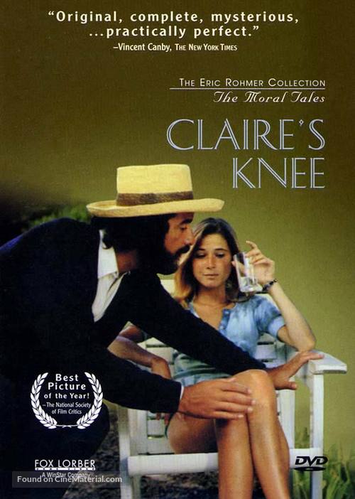 Le genou de Claire - DVD movie cover