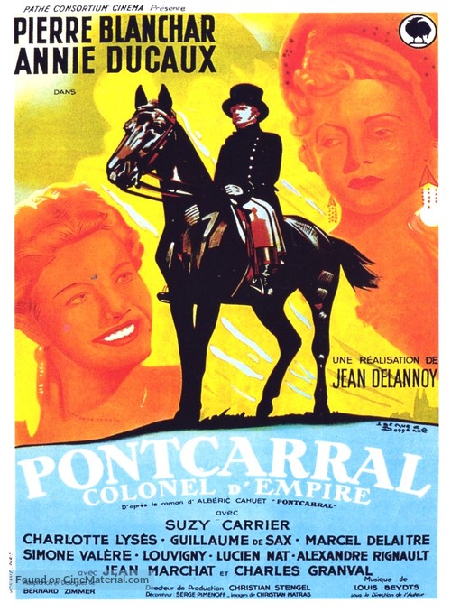 Pontcarral, colonel d&#039;empire - French Movie Poster