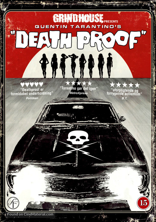 Grindhouse - Danish DVD movie cover