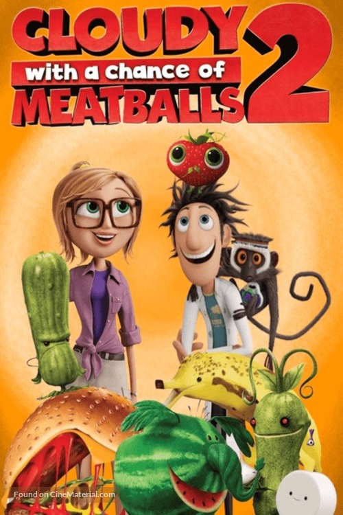 Cloudy with a Chance of Meatballs 2 - Movie Cover