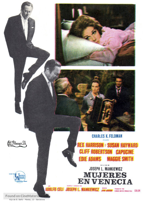 The Honey Pot - Spanish Movie Poster