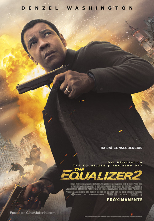 The Equalizer 2 - Spanish Movie Poster