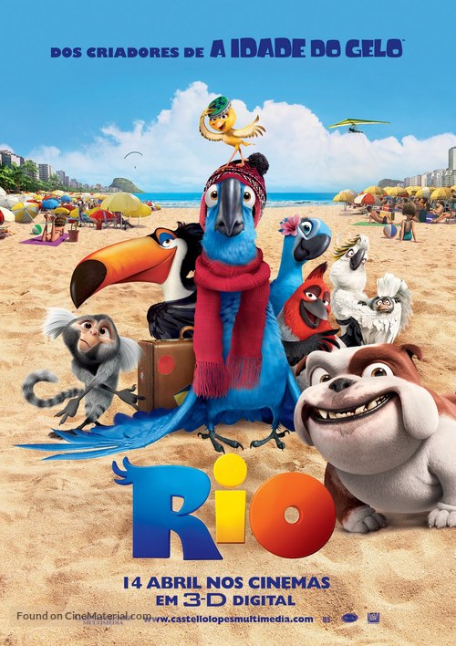 Rio - Portuguese Movie Poster