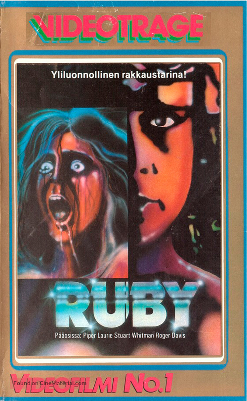 Ruby - Finnish VHS movie cover