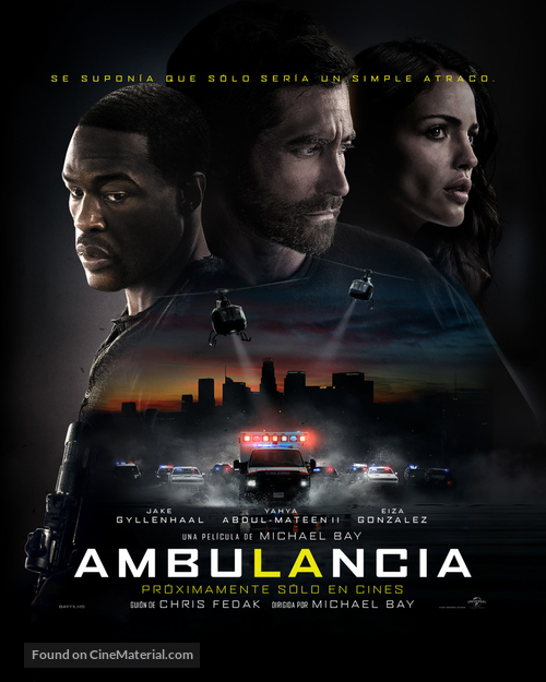 Ambulance - Argentinian Movie Poster