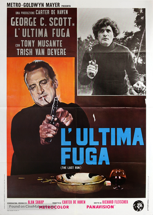 The Last Run - Italian Movie Poster