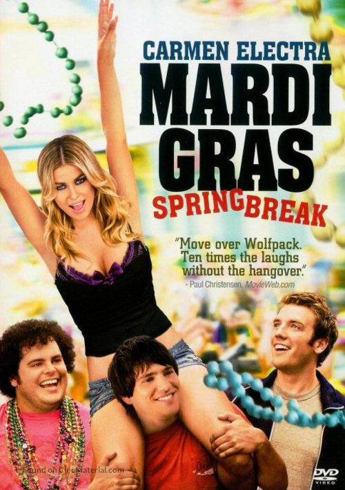 Mardi Gras: Spring Break - DVD movie cover