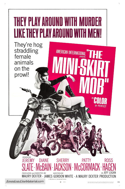 The Mini-Skirt Mob - Movie Poster