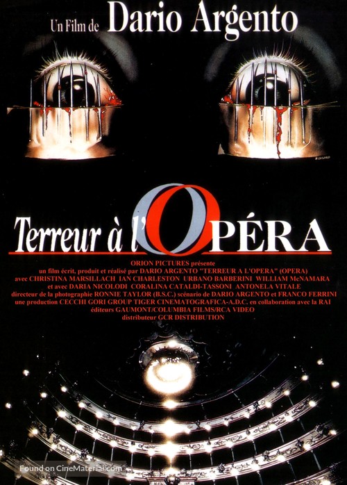 Opera - French DVD movie cover