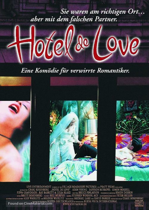 Hotel de Love - German poster