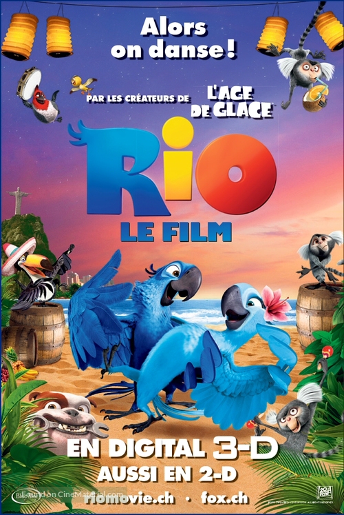 Rio - Swiss Movie Poster