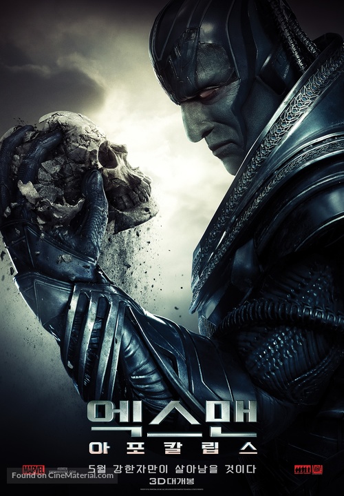 X-Men: Apocalypse - South Korean Movie Poster