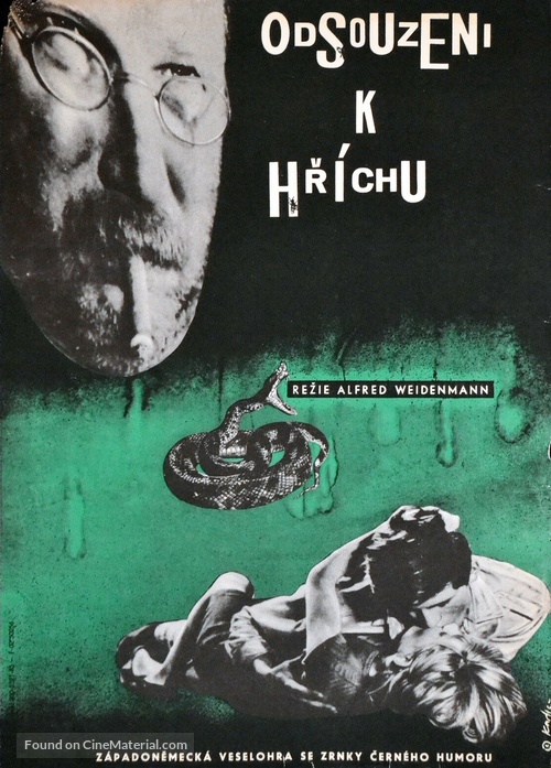 Verdammt zur S&uuml;nde - Czech Movie Poster