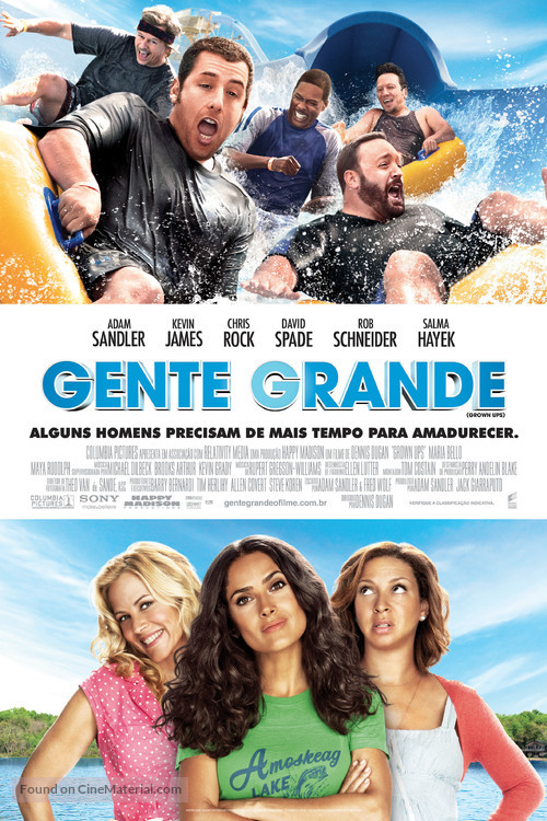 Grown Ups - Brazilian Movie Poster