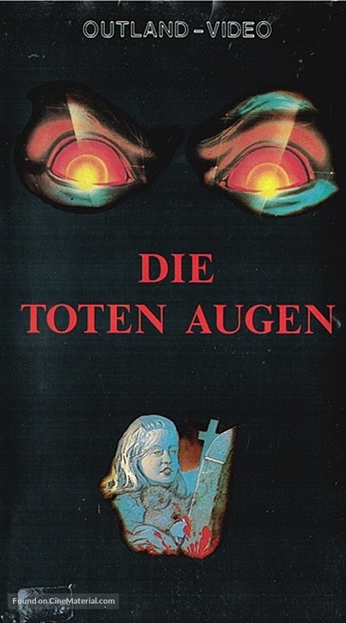 Operazione paura - German VHS movie cover