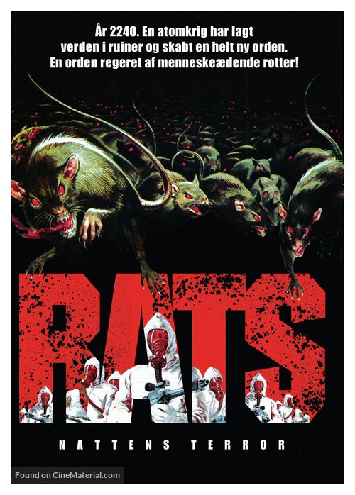Rats - Notte di terrore - Danish Movie Poster