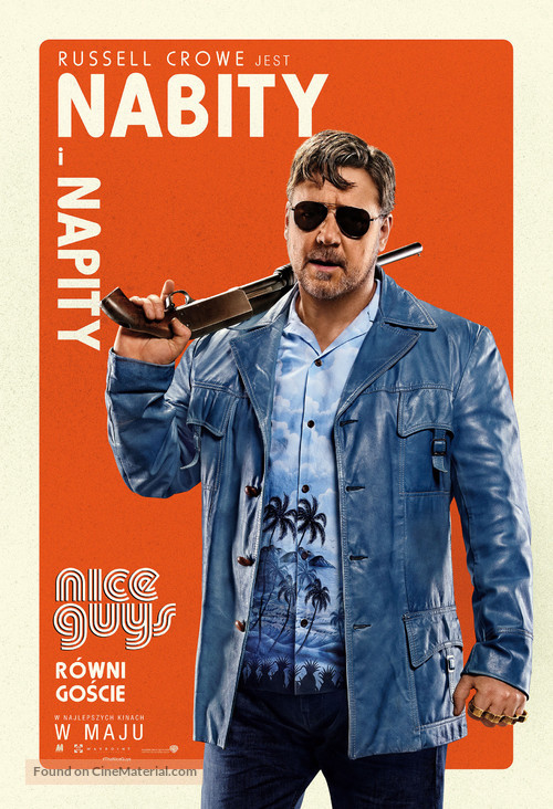 The Nice Guys - Polish Movie Poster