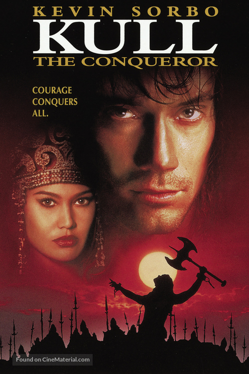 Kull the Conqueror - VHS movie cover