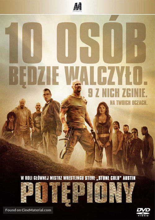 The Condemned - Polish DVD movie cover