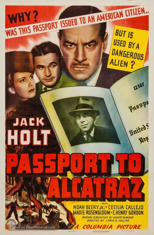 Passport to Alcatraz - Movie Poster