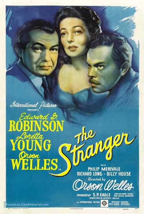 The Stranger - Theatrical movie poster