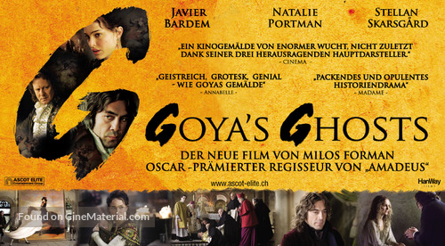 Goya&#039;s Ghosts - Swiss Movie Poster