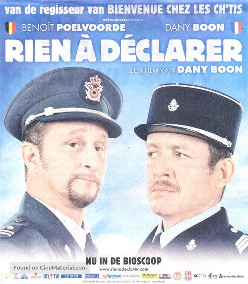 Rien &agrave; d&eacute;clarer - Belgian Movie Poster