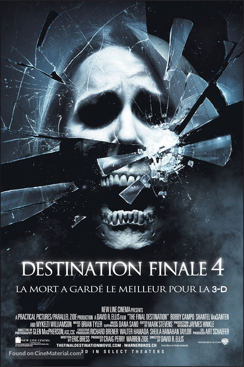 The Final Destination - Swiss Movie Poster