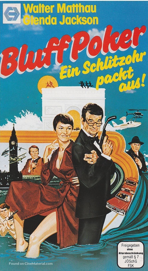 Hopscotch - German VHS movie cover