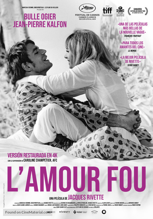 L&#039;amour fou - Spanish Movie Poster