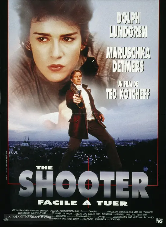 The Shooter (1995) French movie poster