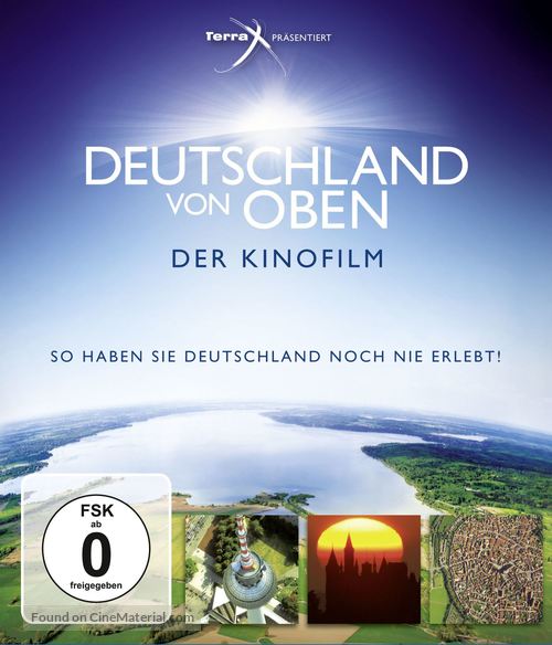 Deutschland von oben - German Blu-Ray movie cover