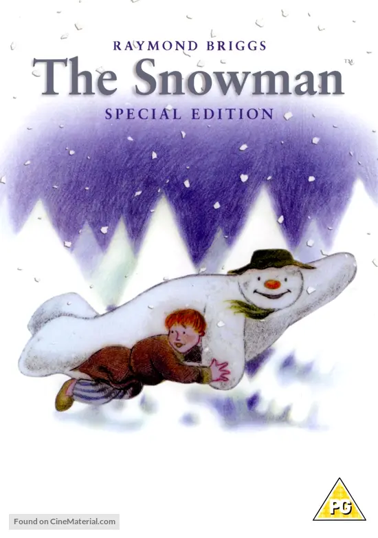 The Snowman (1982) British dvd movie cover