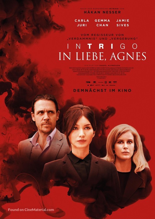 Intrigo: Dear Agnes - German Movie Poster