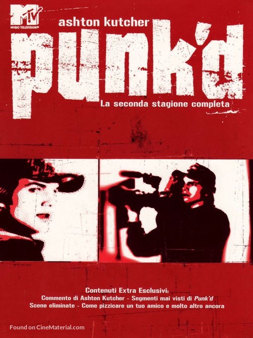 &quot;Punk&#039;d&quot; - Italian DVD movie cover