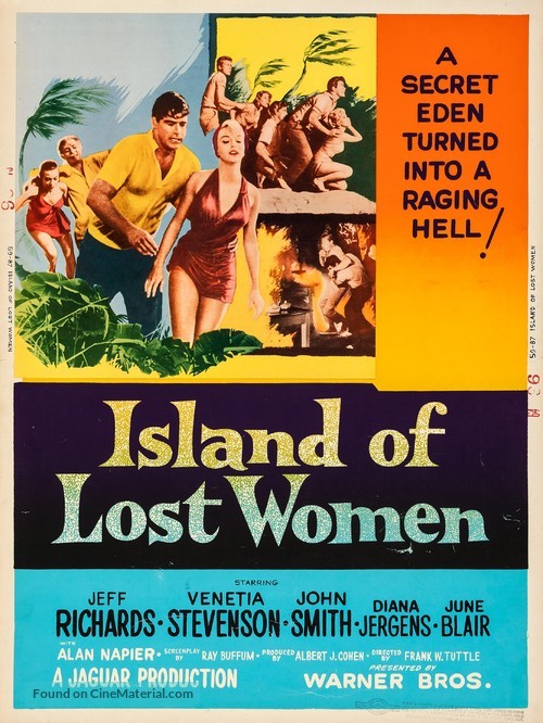 Island of Lost Women - Movie Poster