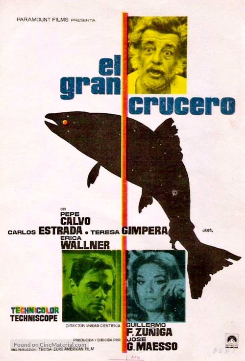 El gran crucero - Spanish Movie Poster