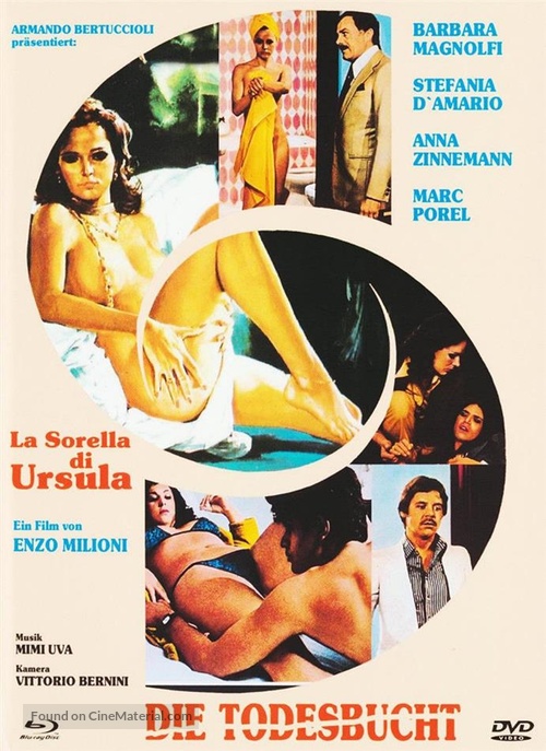 Sorella di Ursula, La - German Blu-Ray movie cover