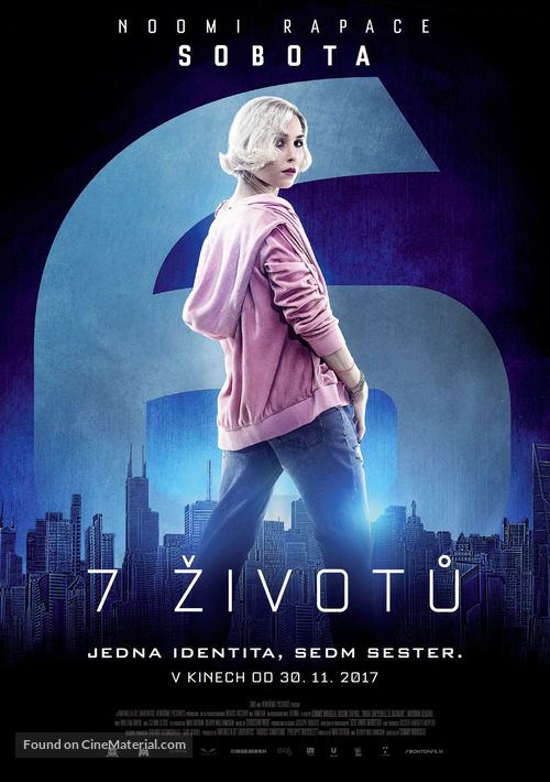 What Happened to Monday - Czech Movie Poster